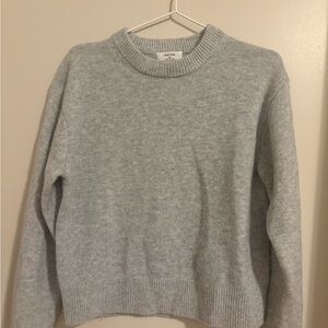 Aritzia Heather Gray Crewneck Pullover